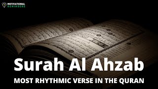 Most Rhythmic Verse in the Quran Al Ahzab Verse 35 x 100 Times | Beautiful Recitation