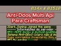 MultiApi for Craftsman (Anti Ddos) | 0.14.3 - 0.15.10 Api | @ArcyJDevs