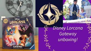 Disney Lorcana Gateway Unboxing