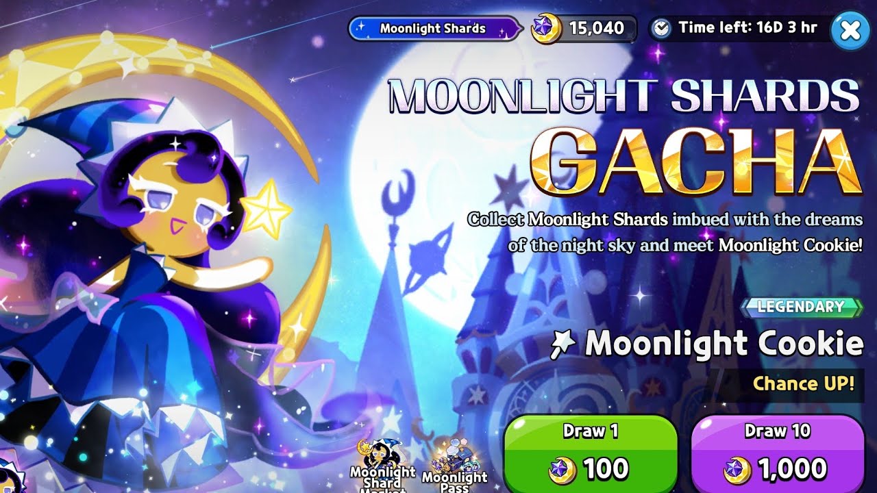 Cookie run kingdom moonlight cookie