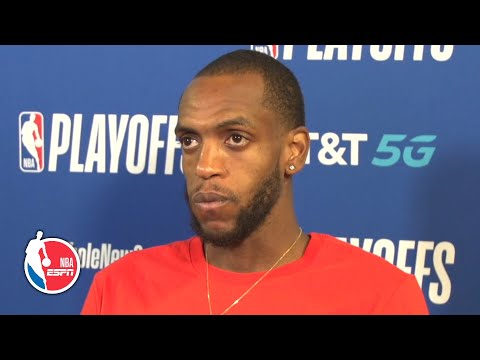 Khris Middleton recaps Bucks’ Game 4 win after Giannis Antetokounmpo left | 2020 NBA Playoffs