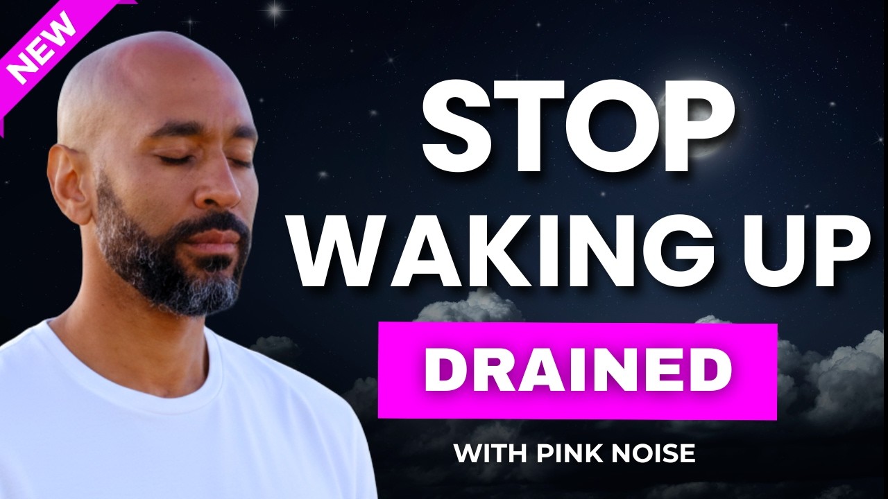 Sleep Meditation for Exhaustion, Fatigue and Burnout (Pink Noise) | Powerful Guided Sleep Meditation