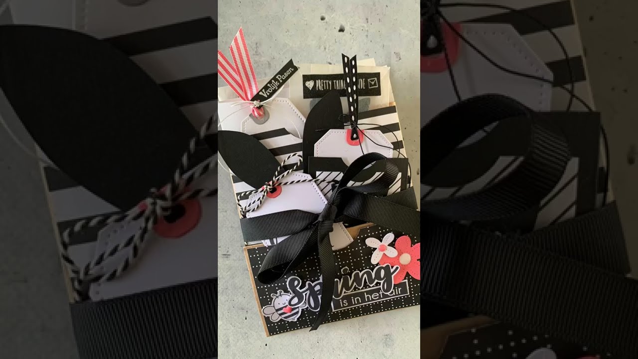 Loaded Paper Bag Pocket tutorial