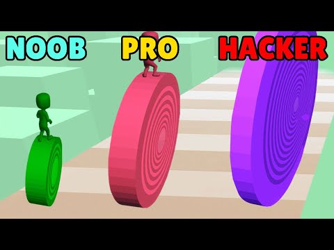 NOOB Vs PRO Vs HACKER In Layers Roll 