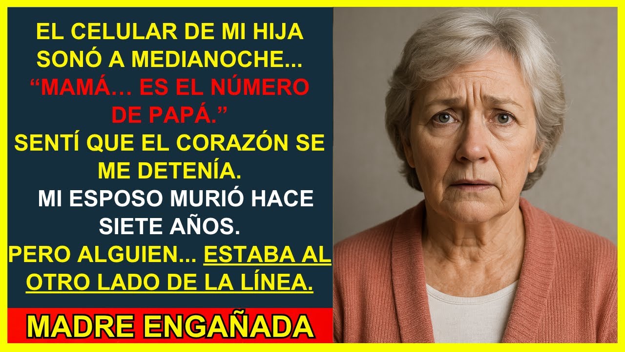 Siete años después de su muerte… el número de mi esposo fallecido volvió a escribirle a mi hija