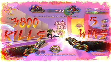 CF WEST: HOT AIR PARTY - 3800 KILLS & 5 WINS - ZOMBIE ESCAPE (GAMEPLAY)