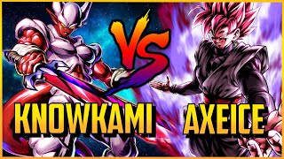 Dbfz Knowkami Vs Axeicedragon Ball Fighterz