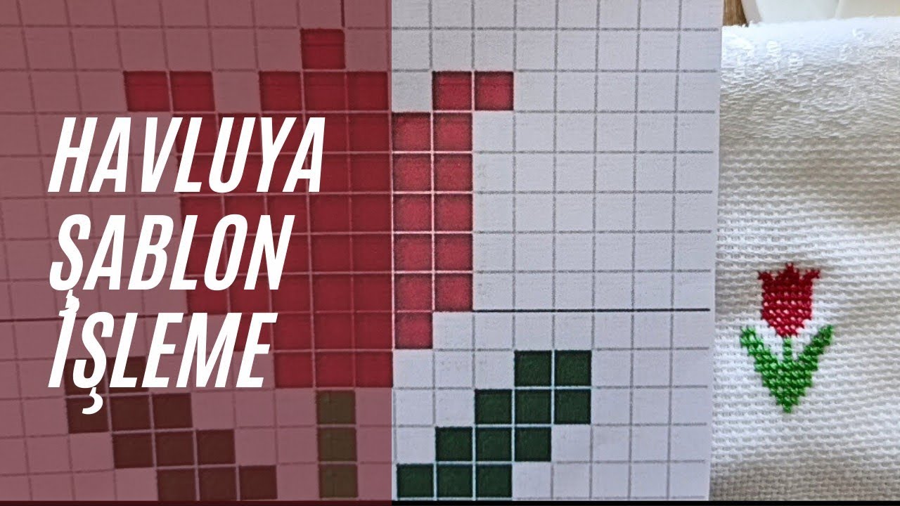 Havluya Şablon İşleme | Yeni Başlayanlar İçin