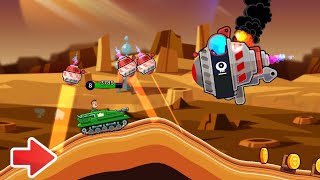 Phoenix Tank Level 8 Survive Until The Last Moment In Clash on Titan (Hills of Steel)