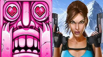 Temple Run 2 Blazing Sands VS Lara Croft Relic Run Android iPad iOS Gameplay HD #2