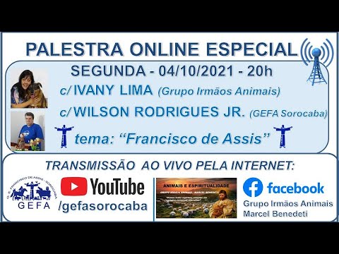 Assista: Palestra online - c/ IVANY LIMA (04/10/2021)