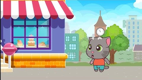 TALKING TOM CANDY RUN PART 3 FINALLY NEW SHOP AND CHARACTER UNLOCK