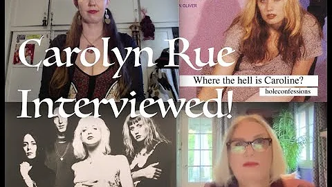 Carolyn Rue Interviewed!