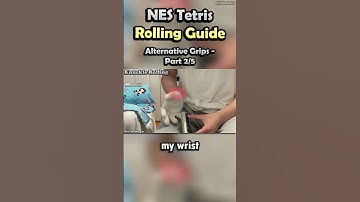 How to play Tetris with your knuckles! #tetris #rolling #gaming #retrogaming