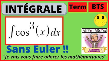 17- Intégrale de cos^3(x).dx sans Euler !!!! Intégration par changement de variable