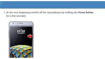 Hard Reset LG X Cam F690L