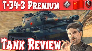 Wot Blitz T 34 3 Tank Review Guide Chinese Tier 8 Medium World Of Tanks Blitz Youtube