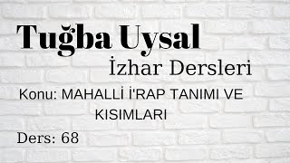 Mebni̇ders1Mahalli Irap Tanımı Ve Kısımları - İzhar Ders 68 Mebni̇ Asillar Ve Mebni̇ Arizlar