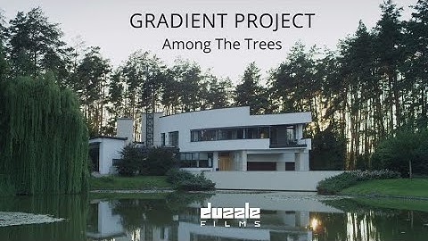 Gradient Project - Among The Trees.                                   Architect - Igor Palamarchuk