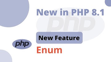 PHP 8.1 - Enum