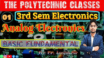 Analog Electronics ::: 3rd Sem - SBTE Bihar ::: Eectronics Engg