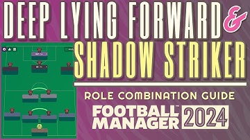 Deep Lying Forward & Shadow Striker FM24 Role Combination Guide