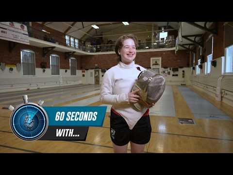 60 Seconds with NCdt Isla Adams, RMC Women’s Fencing athlete