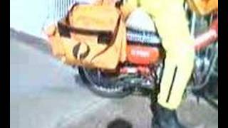 postie doin a burnout
