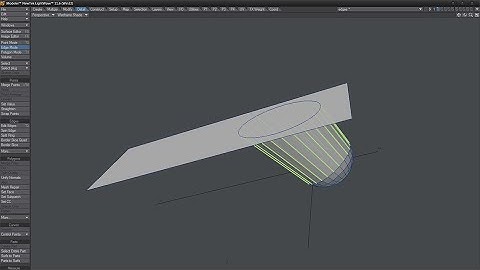 LightWave Model - Extend Edges - CAD