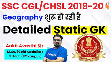 SSC CGL / CHSL 2019-20 | Static GK Complete Course | Use Code "ANKIT10" & Get 10% Off | Join Now
