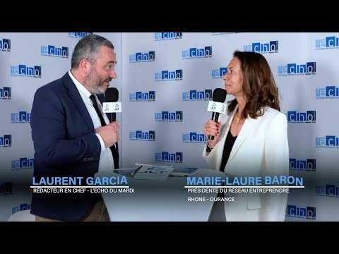 Parole de décideurs : Marie-Laure Baron, Président du Réseau Entreprendre Rhône-Durance