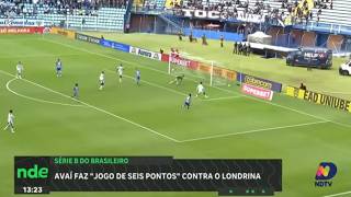 Avaí recebe o Londrina em confronto direto contra o rebaixamento