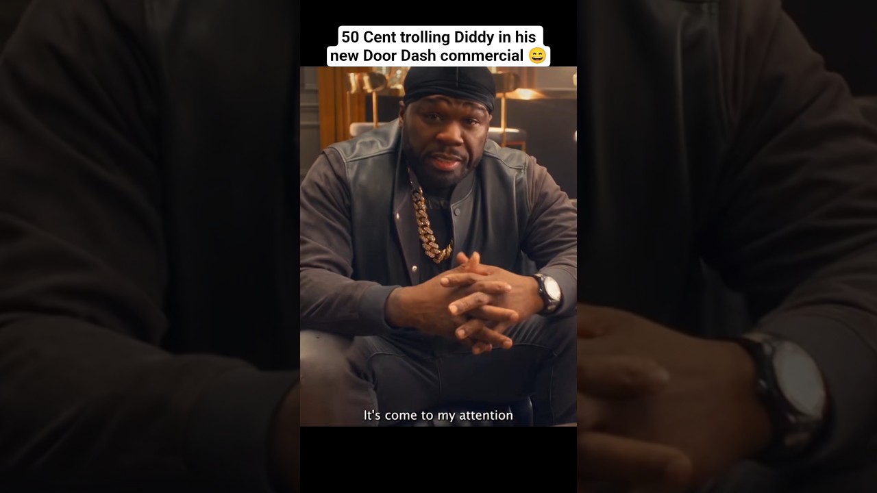 50 Cent подшучивает над Дидди в своей новой рекламе DoorDash 😄