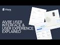 Aivre User Interface & User Experience Explained