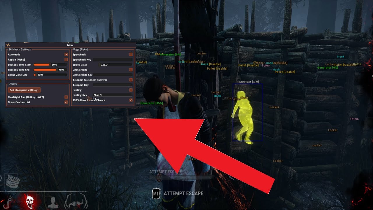 Dead By Daylight Hacking 1 Cel Mai Smecher Cheat Youtube