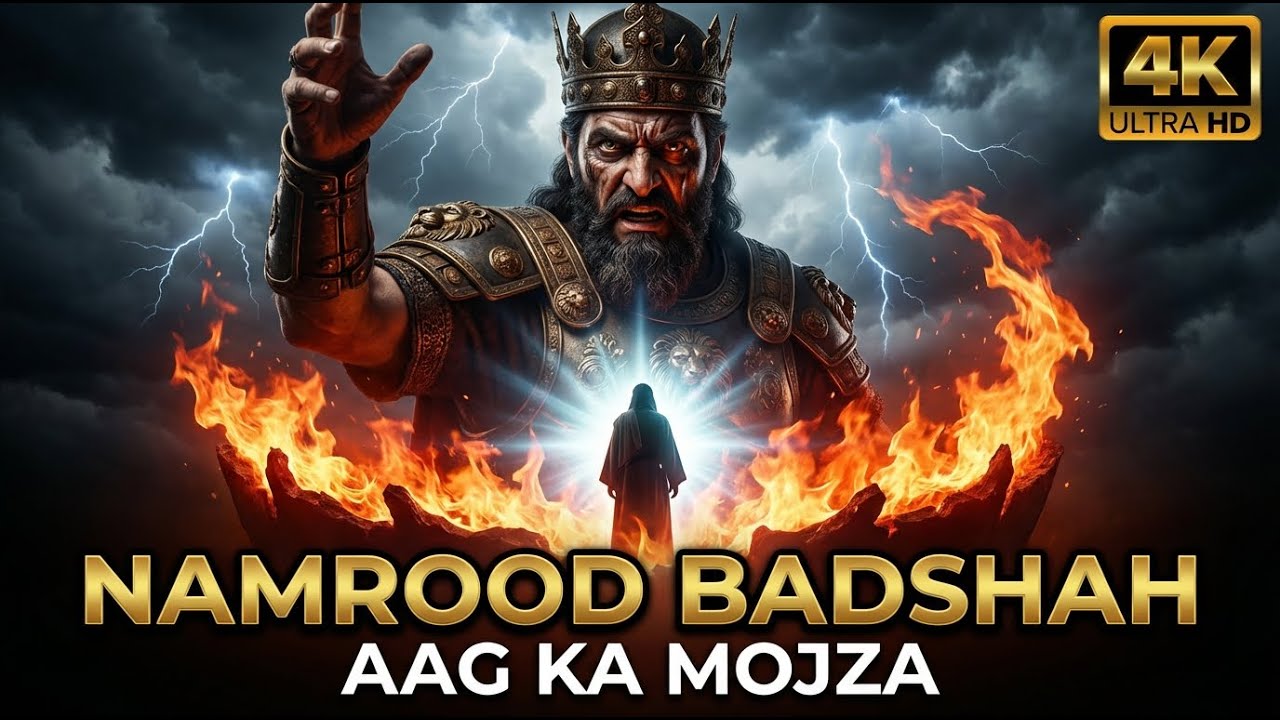 NAMROOD BADSHAH KA TAKABBUR | AAG KA MOJZA | HAZRAT IBRAHIM (A.S) KA WAQIA