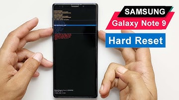 How to Hard Reset SAMSUNG Galaxy Note 9 | SAMSUNG Galaxy Note 9 Bypass Screen Lock / Factory Reset |