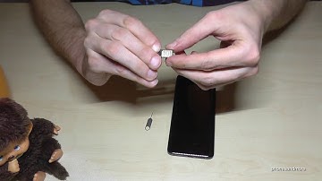 Huawei Mate 20 Pro: How to insert the SIM card? Installation of the nano SIMs