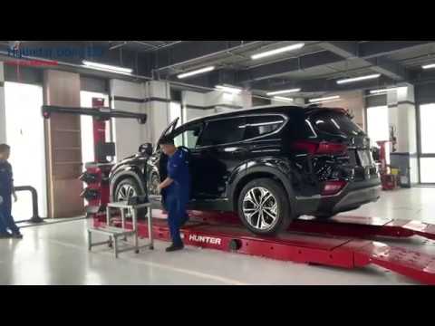 Quy Trình Cân Bằng Động Và Căn Chỉnh Độ Chụm Bằng Máy Hunter - Hyundai Đông  Đô - Youtube