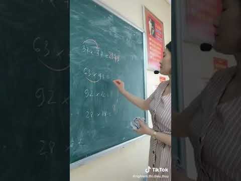 Video Cách tính toán nhân siêu nhanh - youtube