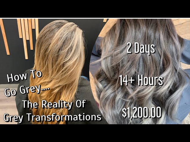 How to BLEND GREY HAIR 💆🏻‍♀️, Blending Grey Hair