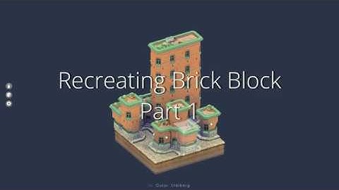 Recreating Brick Block in Unity | 01 Introduction