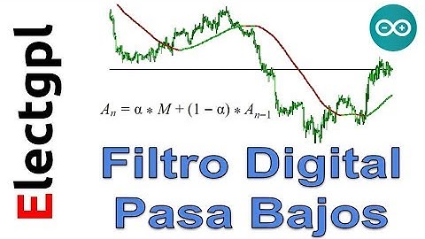 Filtro Digital Pasa Bajos con Arduino Media Movil
