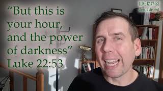 Luke 22:47-53 in three minutes, "Jesus Arrest"