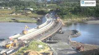 TimeLapse Example  Snowdonia Viaduct Replacement