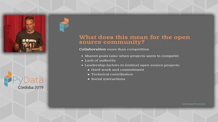 Marc Garcia: A better PyData ecosystem, one commit at a time | PyData Córdoba