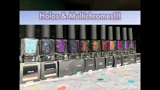 Holos, Multichromes, & Toppers, OH MY! iLNP Polish Haul
