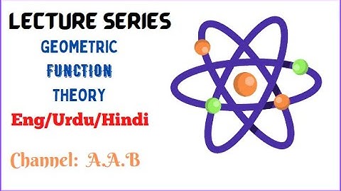 Lecture No.01 [GFT-Lecture Series]