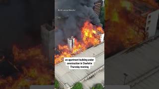 Massive fire in Charlotte, North Carolina, leaves at least 1 dead #shorts