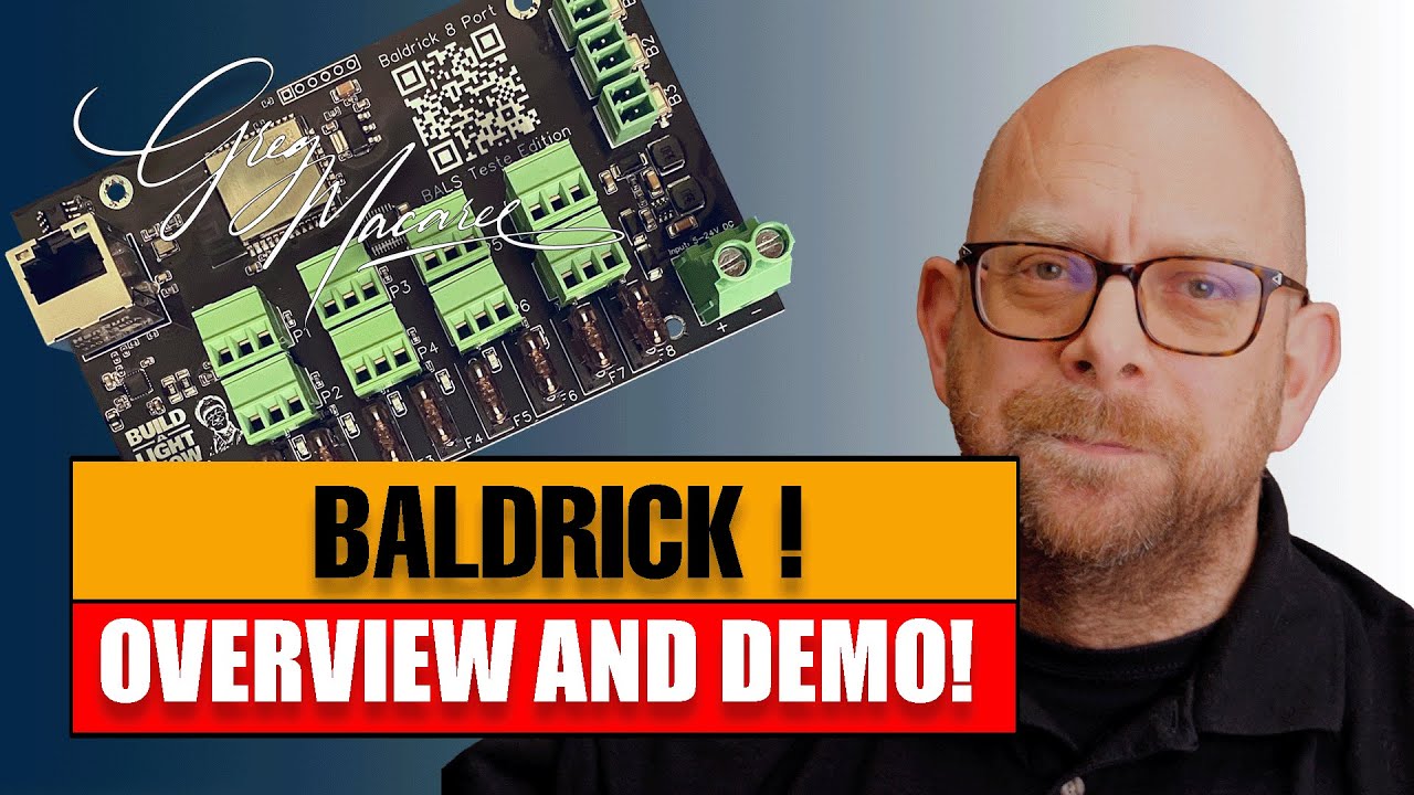 Baldrick The New Controller from Build a Light Show! YouTube
